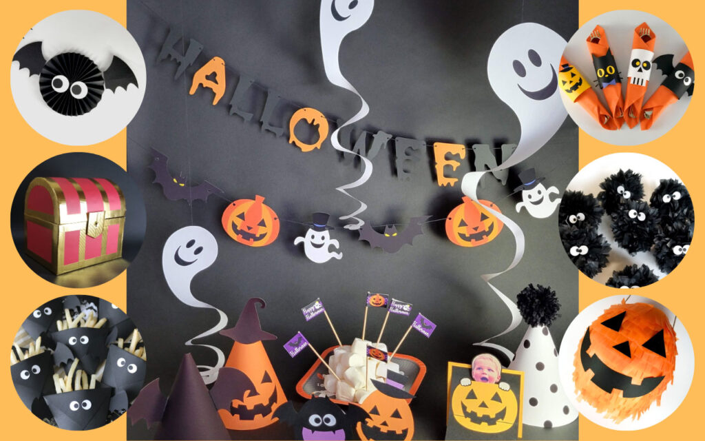【ハロウィン飾り】手作りペーパークラフトで楽しむ!おうちハロウィン・保育園・幼稚園の作品アイデア集