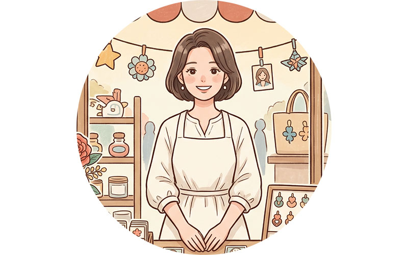マルシェ出店の作家さん|こんな人が受講しています!
